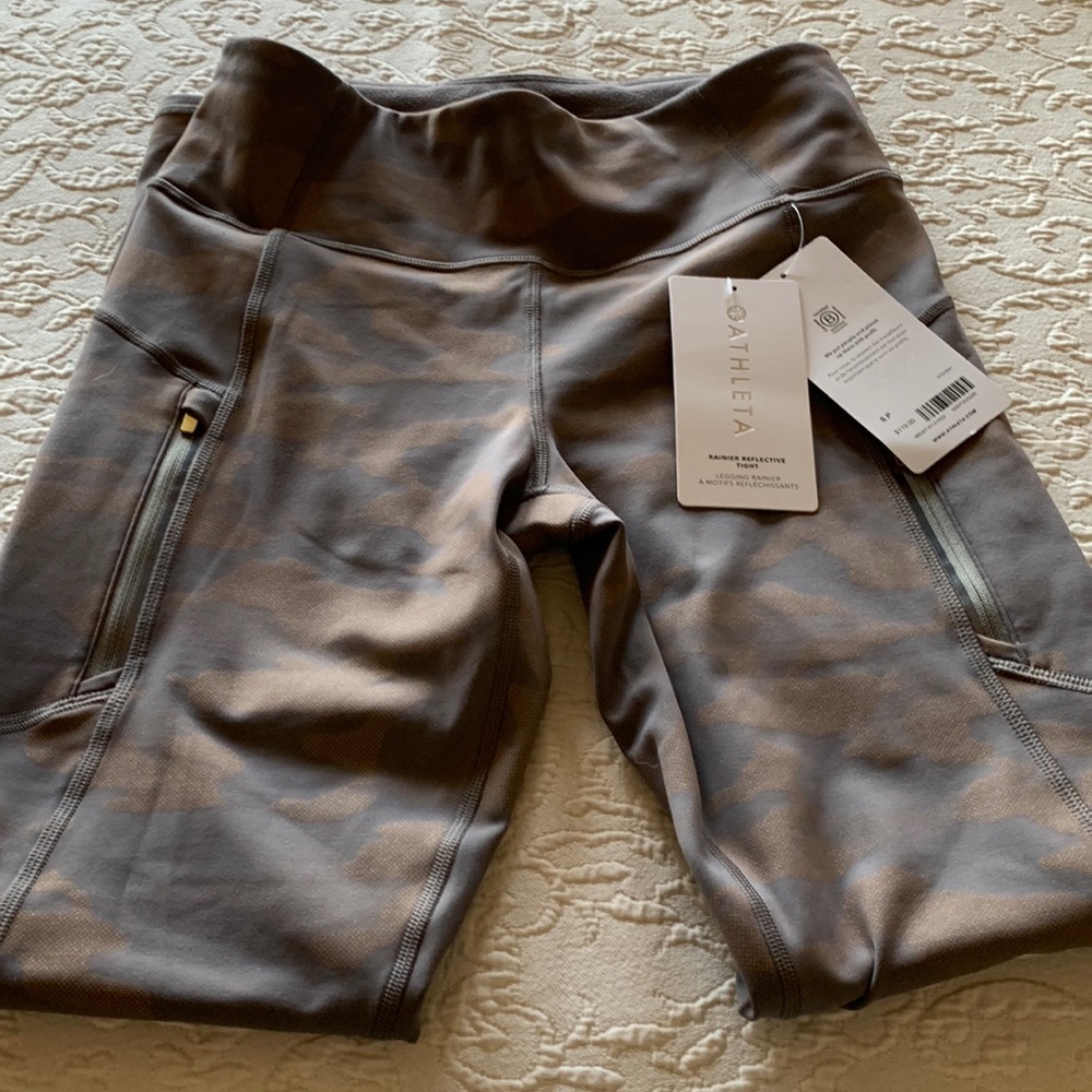 Athleta Rainer Reflective Legging Tight NWT